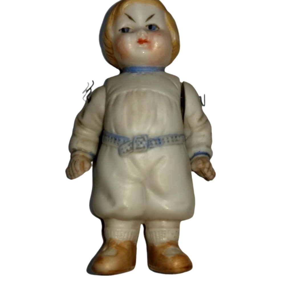 Antique C.D. Kenny Co. Germany bisque boy doll